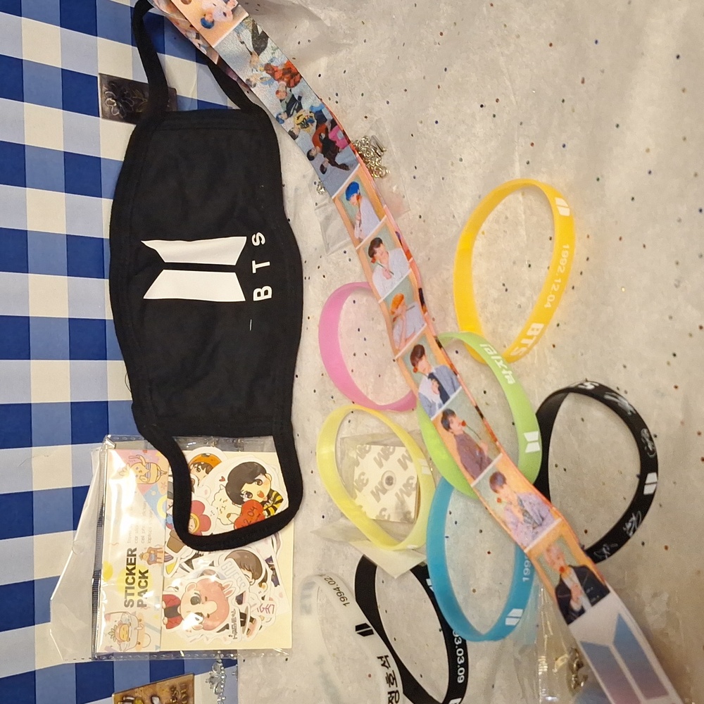 Assortment of BTS accessories